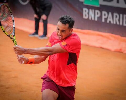 Dellien advances in the Challenger of Oeiras