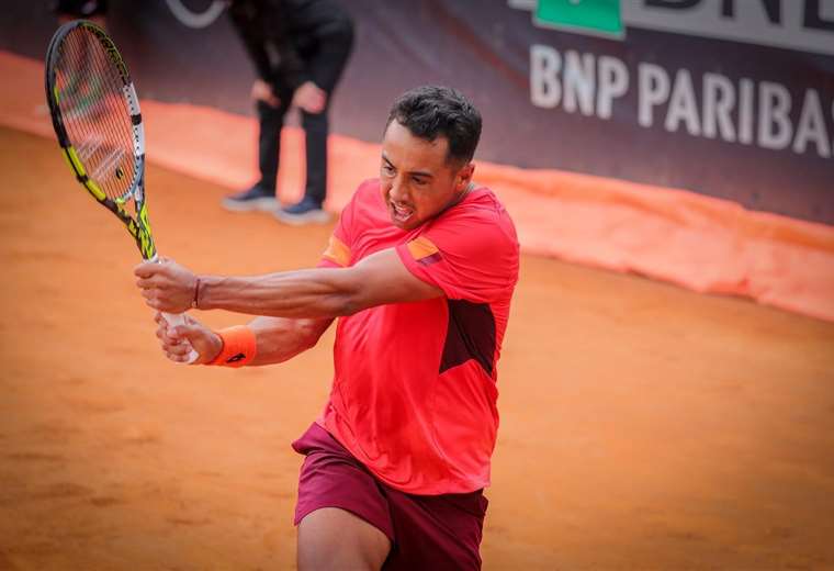 Dellien advances in the Challenger of Oeiras