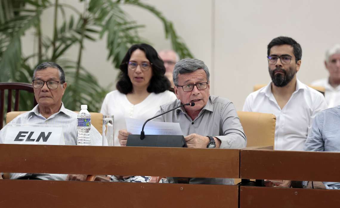 The peace talks between the Government of Colombia and the ELN in Havana are extended for 10 days