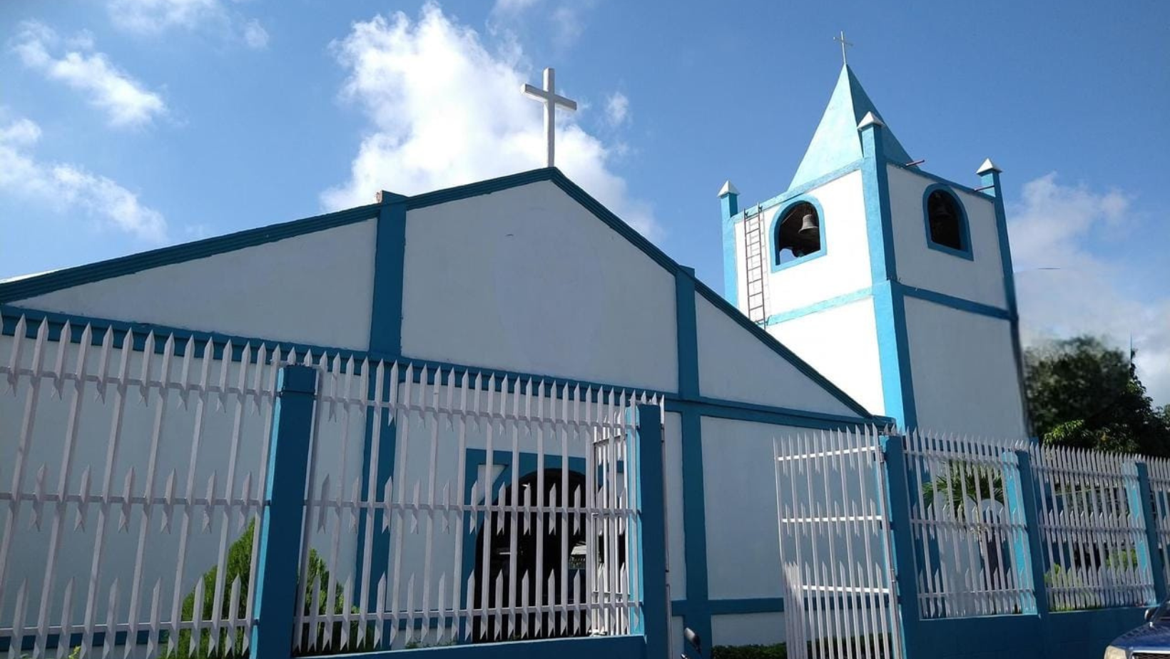 Divino Niño Jesús parish, located in El Viejo, Chinandega, desecrated