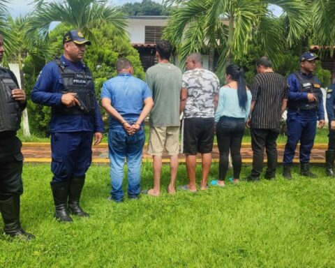 Five arrested for trying to bring drugs into the Portuguesa state