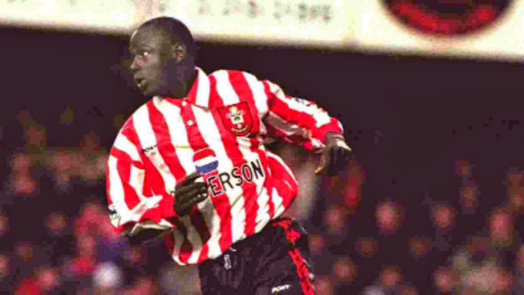 He posed as George Weah's cousin and played 53 minutes in the Premier