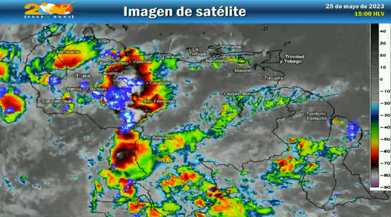 Lluvias en Venezuela y llegada de tres ondas tropicales anuncia Inameh