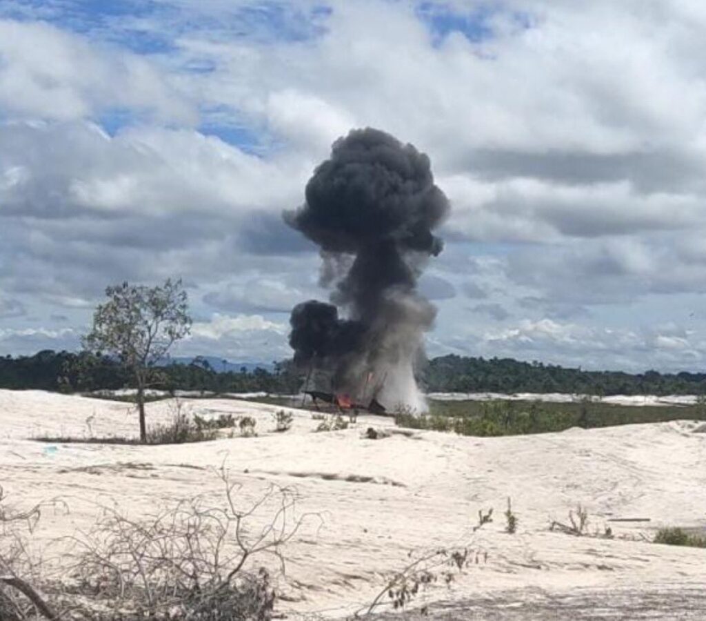 Indigenous captains of the Amazon and FANB act against illegal mining