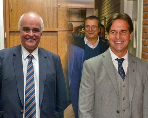 Lacalle supported his "friend" Penadés and minimized Romina Celeste: "I don't know the first person who denounced him"