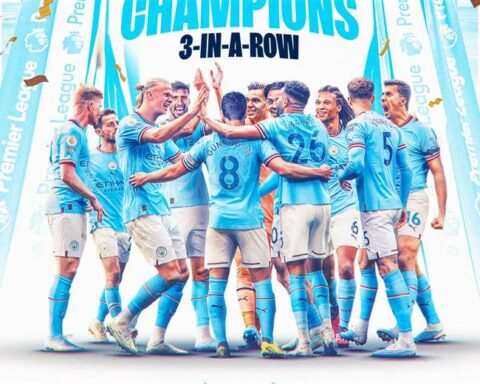 Manchester City are Premier League champions!