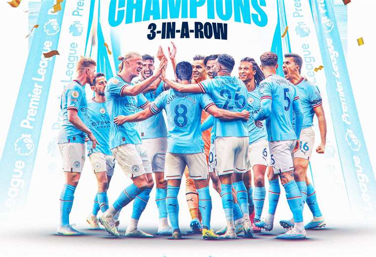 Manchester City are Premier League champions!