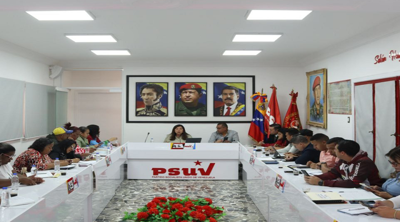 PSUV of Caracas develops strategies to favor the population