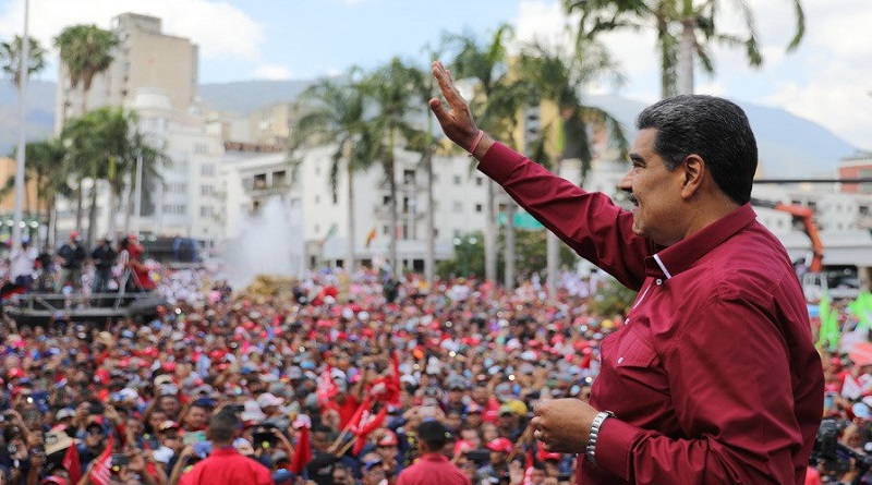 President Maduro thanks the working class for a great demonstration of civility