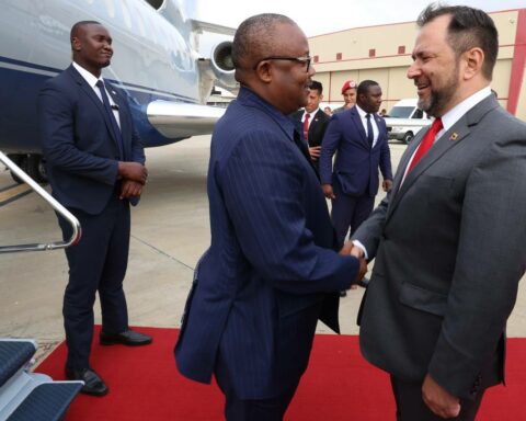 President of Guinea-Bissau arrived in the country to strengthen the cooperation agenda