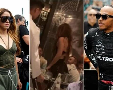 Shakira was caught with a famous pilot after the Formula 1 Grand Prix in Miami