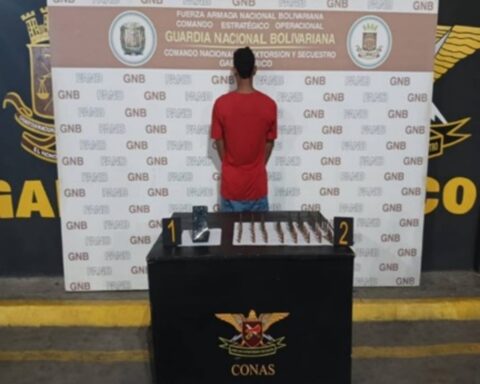 They caught a garitero from the Tren del Llano in Tucupido