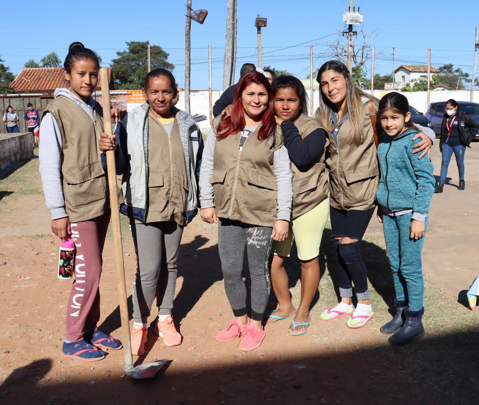 They incorporate a gender action plan for the construction of the new Tacumbú neighborhood