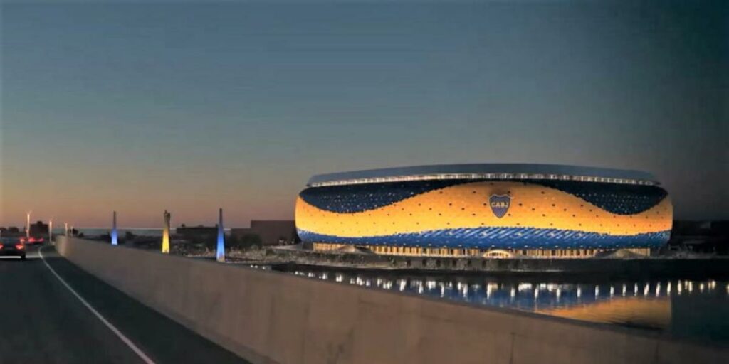 This would be the spectacular New Bombonera de Boca