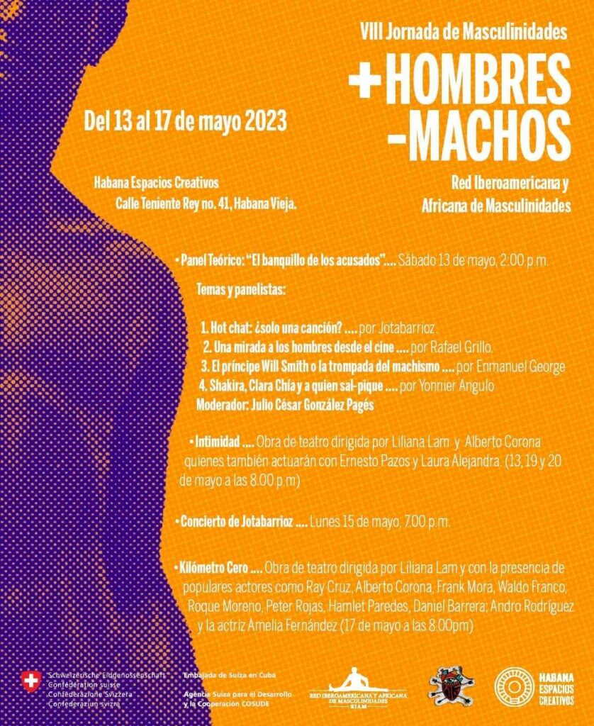 VIII Day of Masculinities "+Men -Machos"