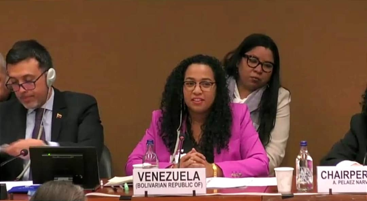 Venezuela presents 9th report on women's rights to the UN