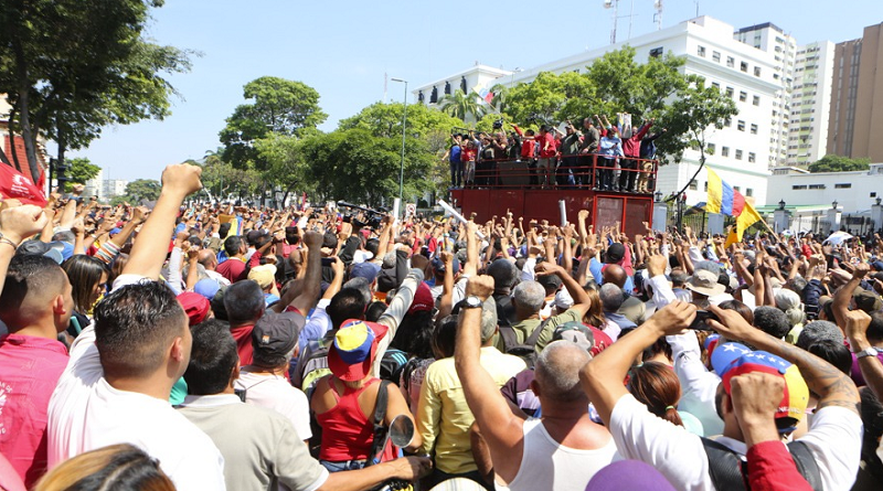 Workers mobilize in Caracas this May 1st