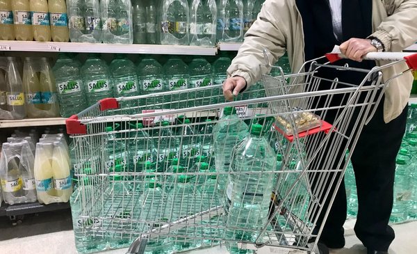 Government sent a bill to Parliament to exempt bottled water from VAT