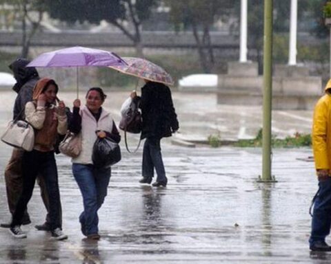 Inameh pronostica lluvias y chubascos en gran parte del país