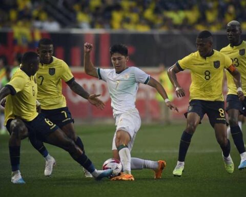 Bolivia lost by the minimum against Ecuador