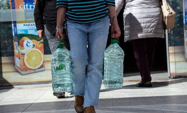Bottled water consumption doubled in May in Montevideo and Canelones
