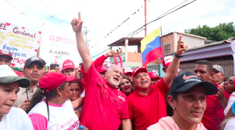 Diosdado in Lara: Chavismo will present itself together with the elections