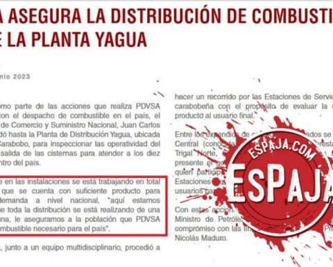 Does Pdvsa distribute the necessary fuel for the country, as a vice president said?