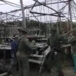 FANB dismantled another illegal mining camp in Parque Yapacana