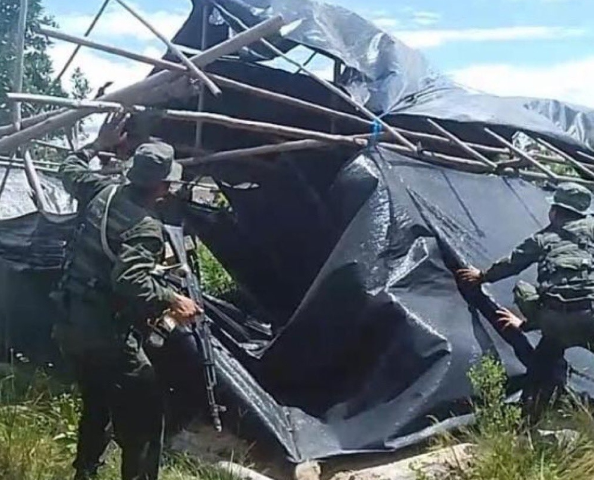 FANB dismantles illegal mining camps in Amazonas and Sucre