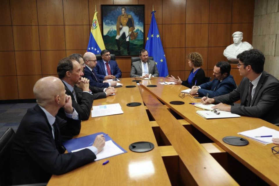 Yván Gil embajadores UE Pedro Tellechea Pdvsa