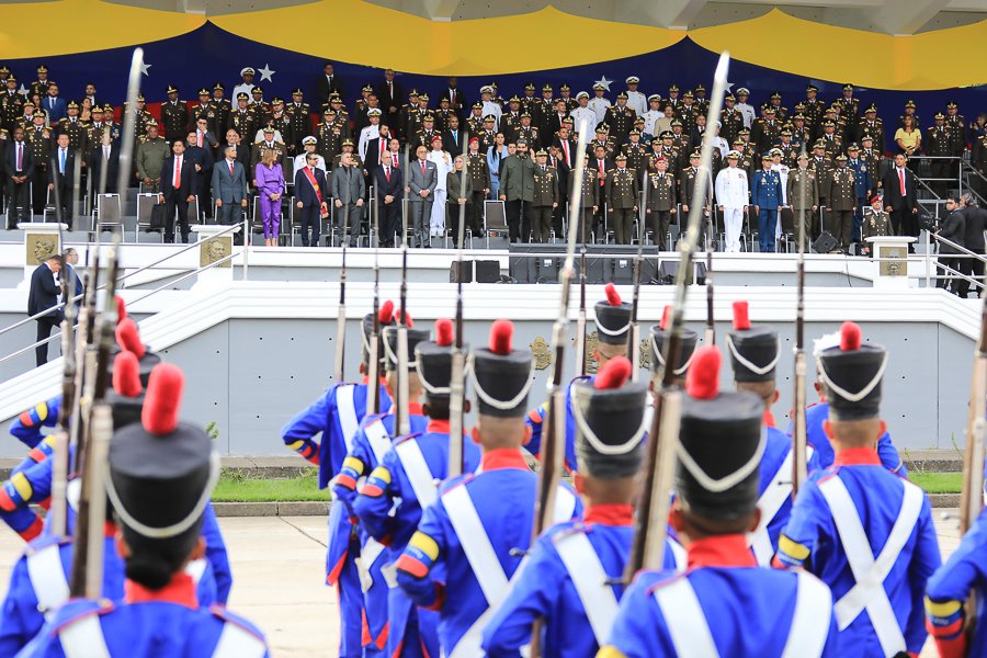 Head of State greets peacekeeping in Russia