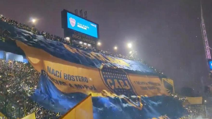 La Bombonera is packed to say goodbye to Riquelme