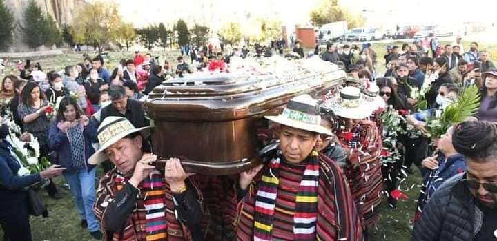 La Paz bids farewell to Franz Chuquimia, leader of Jach'a Mallku