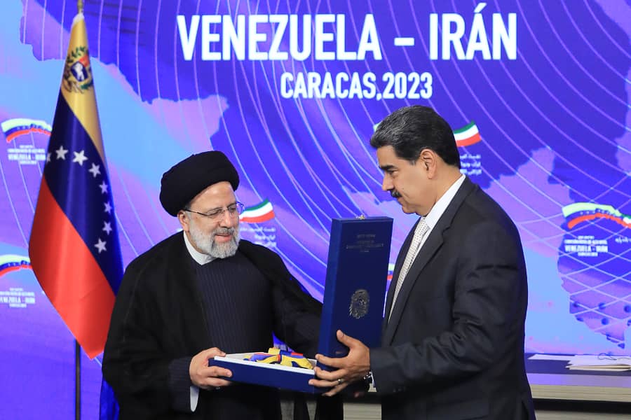 Maduro: "Venezuela and Iran are at the forefront of the new world order"