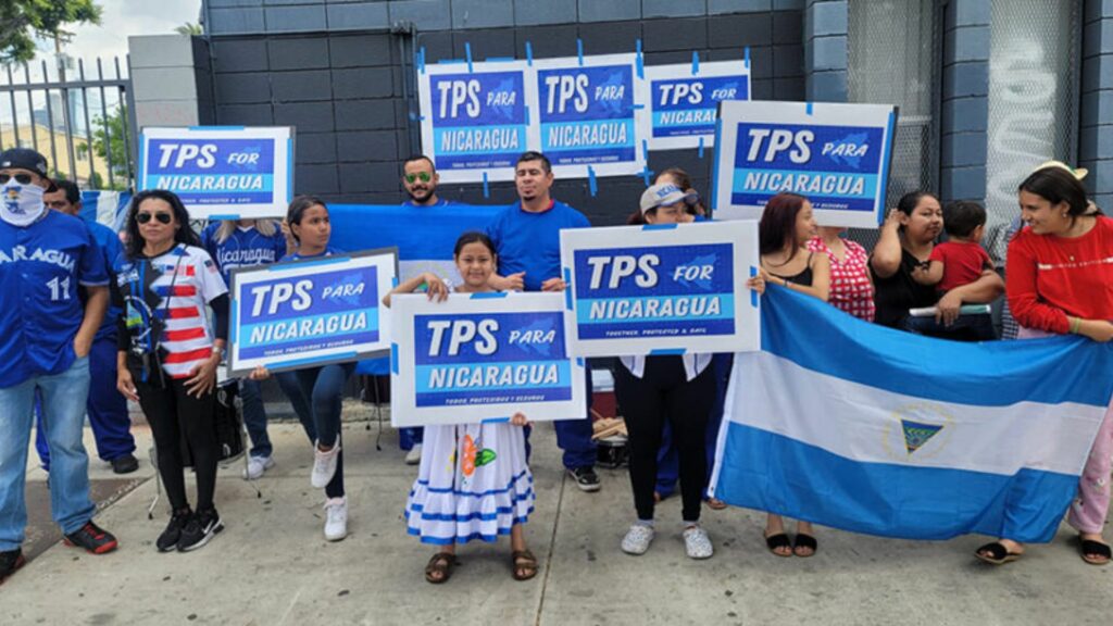 Nicaraguan diaspora welcomes extension of TPS, but calls for more security for migrants to stay in the US.