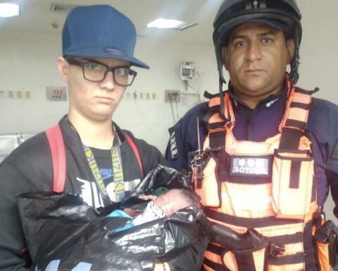 PNB recovered newborn left in a container