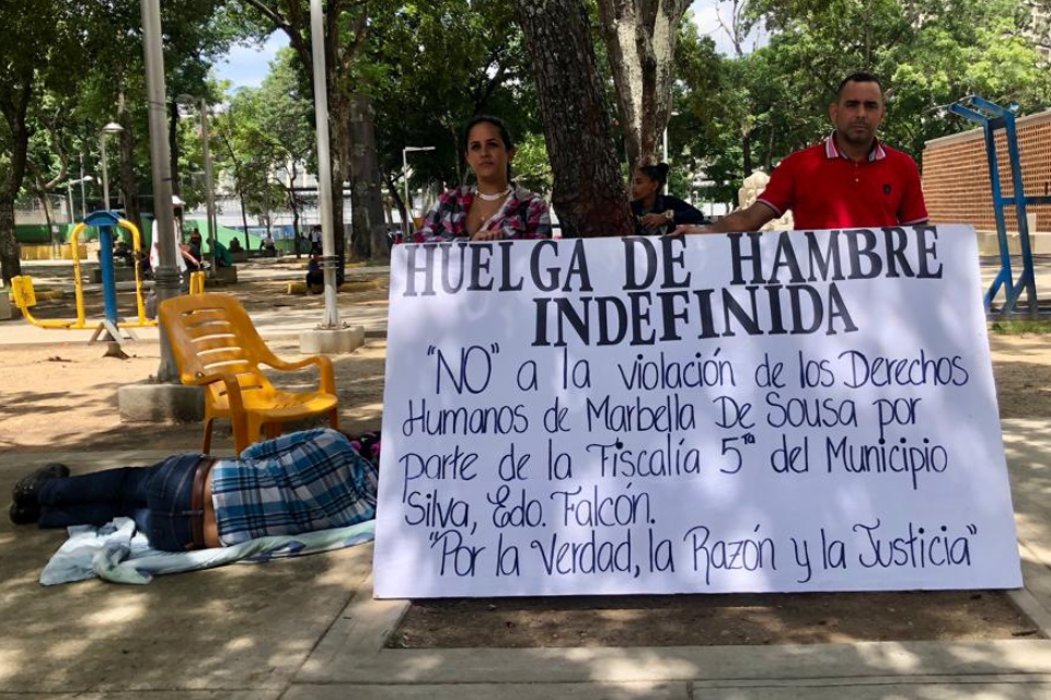 Relatives of Marbella de Sousa begin a hunger strike in the MP to demand justice