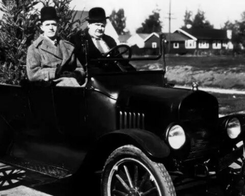 Stanley Laurel, comedia silente, Oliver Hardy, el gordo y el flaco, Reino Unido