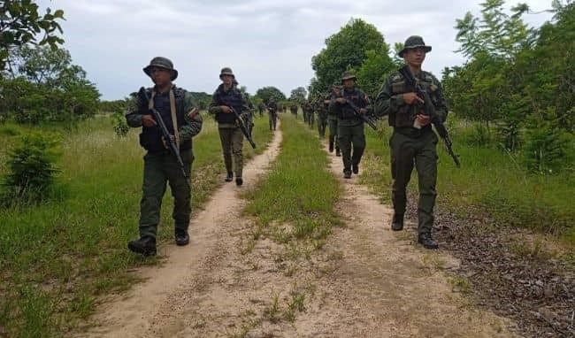 FANB patrols the border between Apure and Guárico