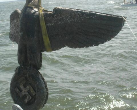 The President of Uruguay refused to turn a Nazi eagle from an armored ship into a dove of peace