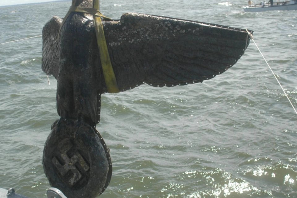 The President of Uruguay refused to turn a Nazi eagle from an armored ship into a dove of peace