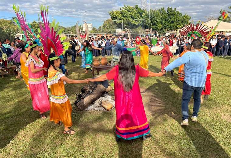 The arrival of the Andean, Amazonian and Chaco New Year will be celebrated in three places in the municipality of Santa Cruz