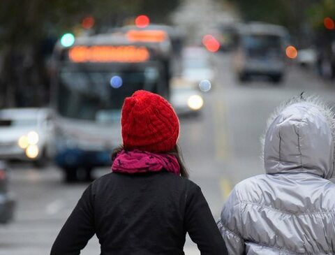 inumet warned "very low temperatures" from Saturday 10