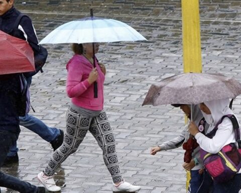 Inameh pronostica lluvias y chubascos en gran parte del país