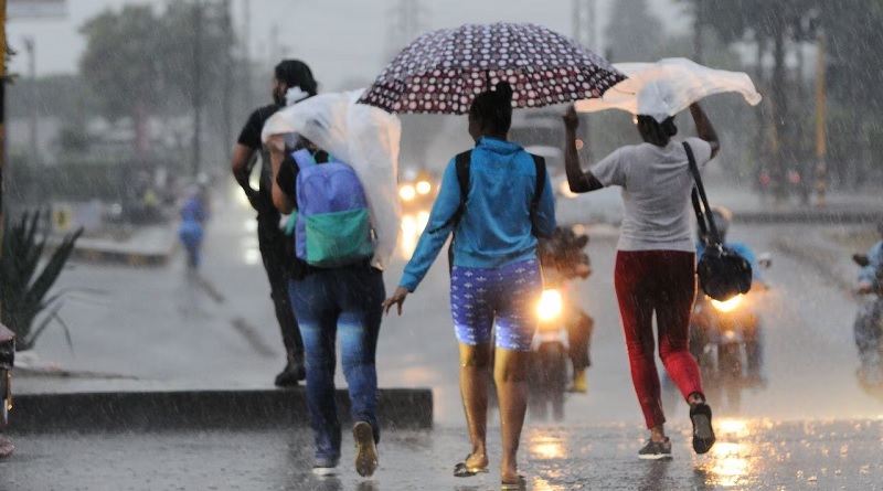 Inameh pronostica precipitaciones de intensidad variable en gran parte del país