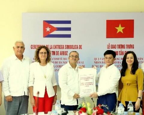 2,000 more tons of donated Vietnamese rice will arrive in Cuba in September