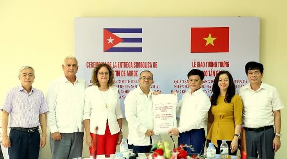 2,000 more tons of donated Vietnamese rice will arrive in Cuba in September