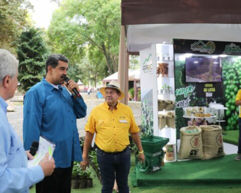 According to Maduro, his government has recovered coffee production in the country