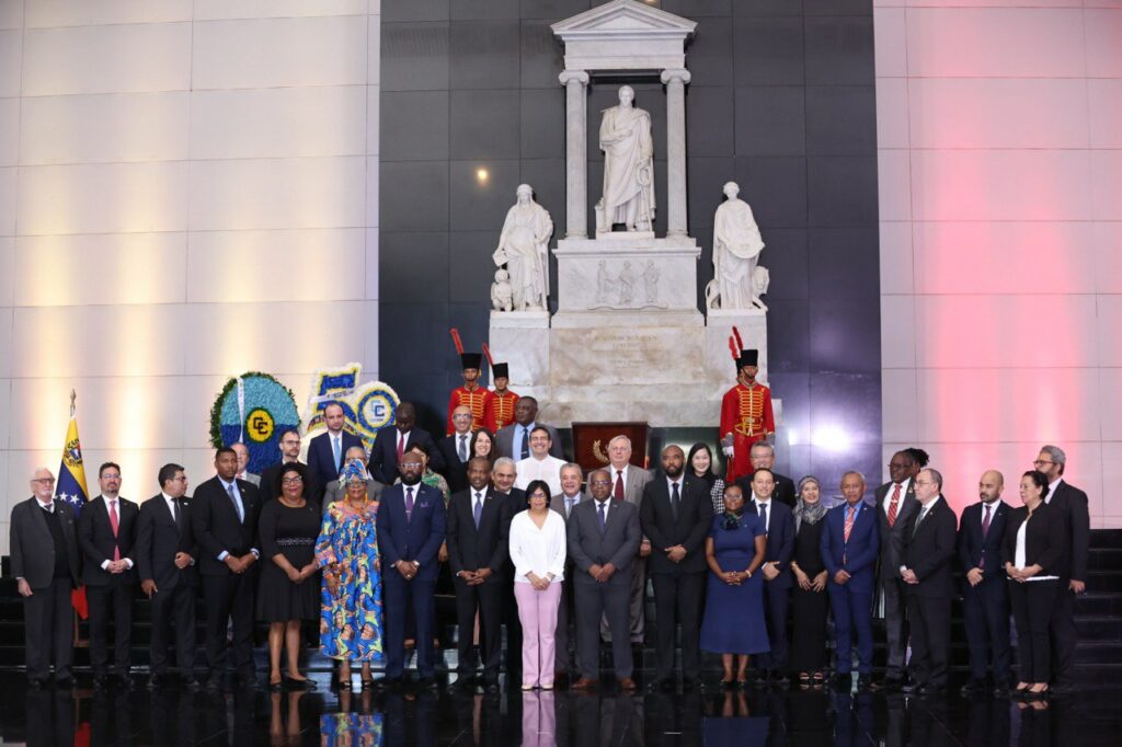 Delcy Rodríguez urges the union of the Caricom countries