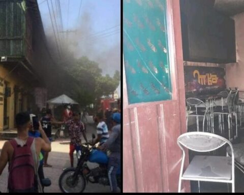 For the second time in four years a private bar burns down in Santiago de Cuba